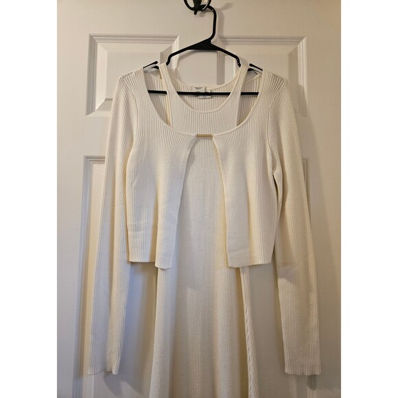 Abercrombie & Fitch Dress and Cardigan Set New with Tags Size Large 90's Y2K - Picture 1 of 11